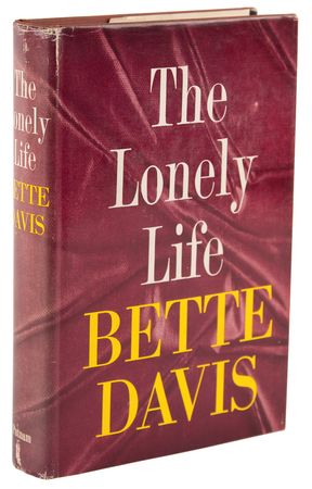 Lot #830 Bette Davis Signed Book - The Lonely Life - Image 3