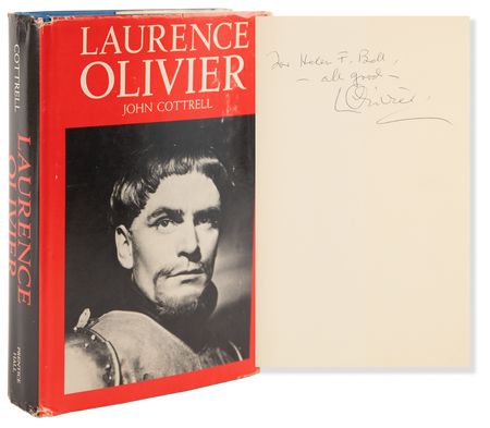Lot #880 Laurence Olivier Signed Book - Laurence Olivier - Image 1