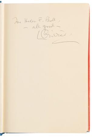 Lot #880 Laurence Olivier Signed Book - Laurence Olivier - Image 4