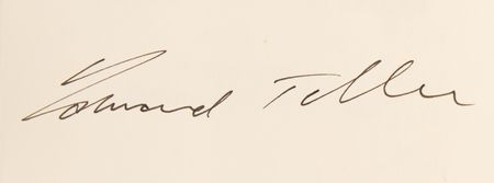 Lot #221 Edward Teller Signed Book - Better a Shield Than a Sword - Image 2
