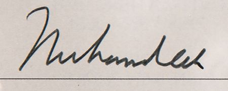 Lot #915 Muhammad Ali Signed Book - A Thirty Year Journey - Image 2