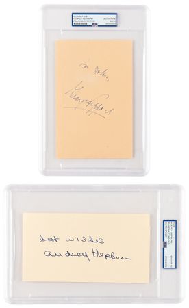 Lot #854 Audrey Hepburn and George Peppard (2)