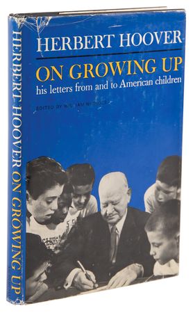 Lot #67 Herbert Hoover Signed Book - On Growing Up - Image 3