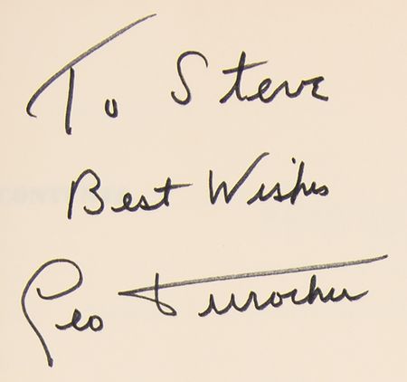 Lot #921 Leo Durocher Signed Book - Nice Guys Finish Last - Image 2