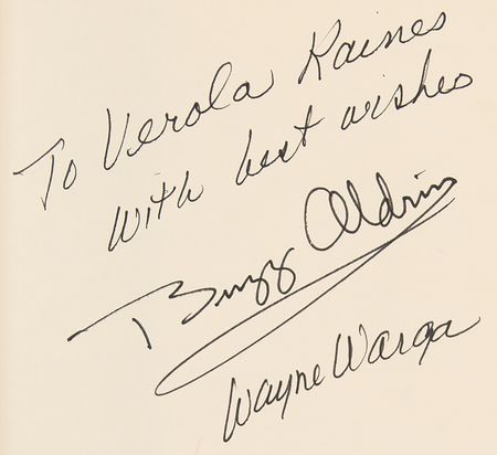 Lot #295 Buzz Aldrin Signed Book - Return to Earth - Image 2