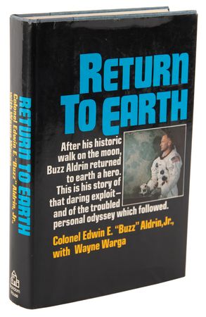 Lot #295 Buzz Aldrin Signed Book - Return to Earth - Image 3