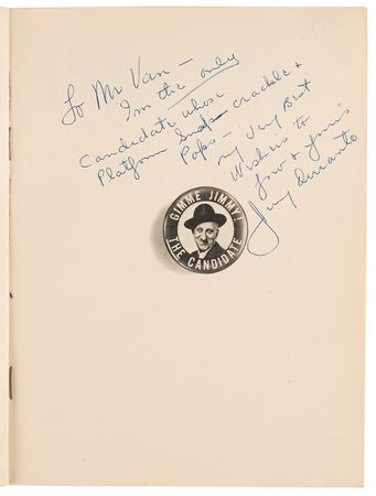 Lot #834 Jimmy Durante (2) Signed Books - Image 3