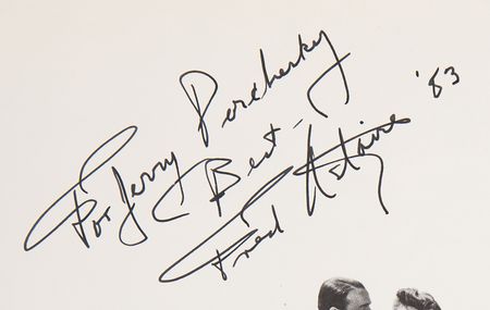 Lot #806 Fred Astaire Signed Book - Fred Astaire - Image 2