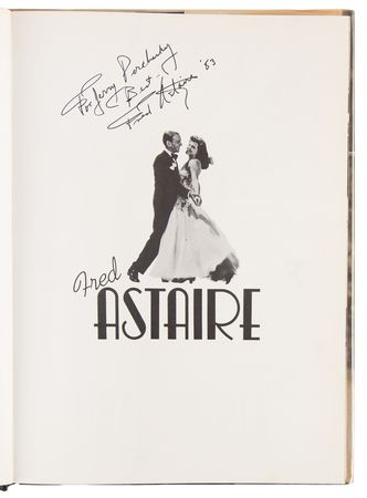 Lot #806 Fred Astaire Signed Book - Fred Astaire - Image 4
