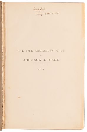 Lot #651 Eugene Field (3) Signed Items - Photograph and Two-Volume Book Set (From His Personal Library) - Image 6