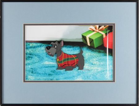 Lot #481 Jock production cel from Lady and The Tramp - Image 1