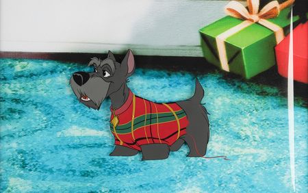 Lot #481 Jock production cel from Lady and The Tramp - Image 2