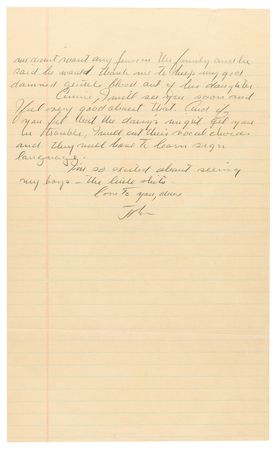 Lot #605 John Steinbeck Archive of (9) Autograph Letters Signed to Actress Ann Sothern, Commenting on Writing, Family, and Hollywood Gossip: 