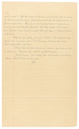 Lot #605 John Steinbeck Archive of (9) Autograph Letters Signed to Actress Ann Sothern, Commenting on Writing, Family, and Hollywood Gossip: 