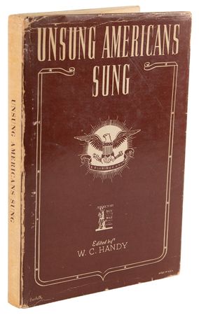 Lot #740 W. C. Handy Signed Book - Unsung Americans Sung - Image 3
