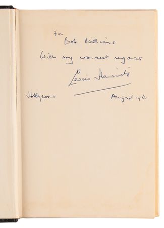Lot #848 Cedric Hardwicke Signed Book - A Victorian in Orbit - Image 4