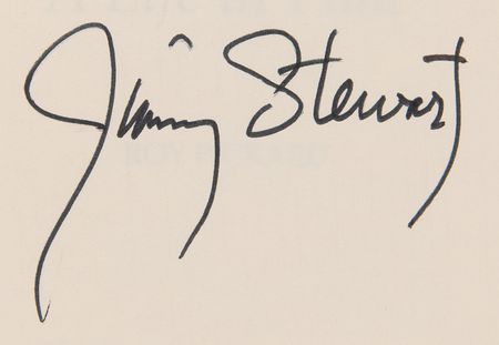 Lot #896 James Stewart Signed Book - Jimmy Stewart: A Life in Film - Image 2