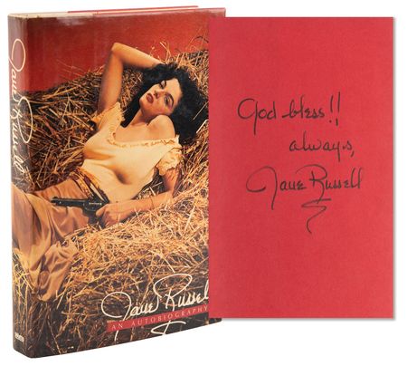 Lot #887 Jane Russell Signed Book - An Autobiography - Image 1