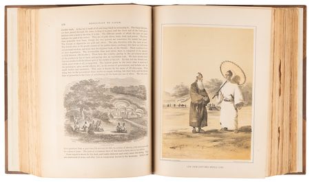 Lot #270 Matthew C. Perry: Narrative of the Expedition of an American Squadron to the China Seas and Japan (Vols. I–III) - Image 3