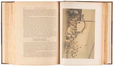 Lot #270 Matthew C. Perry: Narrative of the Expedition of an American Squadron to the China Seas and Japan (Vols. I–III) - Image 4