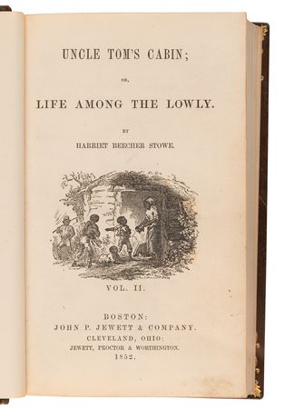 Lot #690 Harriet Beecher Stowe: Uncle Tom's Cabin (First Edition) - Image 4
