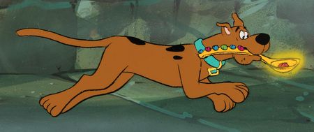 Lot #508 Scooby-Doo production key master background set-up from The 13 Ghosts of Scooby-Doo - Image 2
