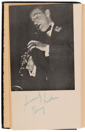 Lot #739 Benny Goodman Signed Book - The Kingdom of Swing - Image 4
