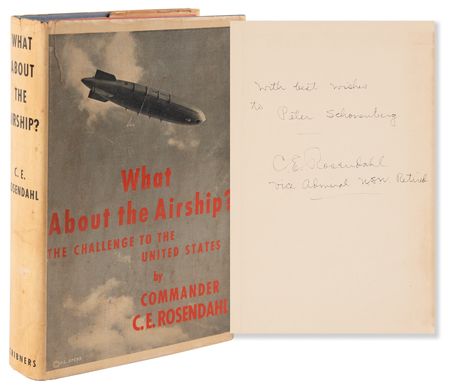 Lot #283 Hindenburg: Charles E. Rosendahl Signed Book - What About the Airship? - Image 1
