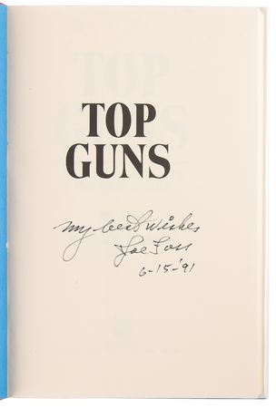 Lot #250 Joe Foss Signed Book - Top Guns - Image 3