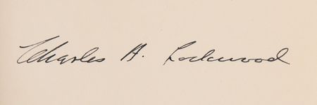 Lot #259 Charles A. Lockwood Signed Book - Sink 'Em All - Image 2