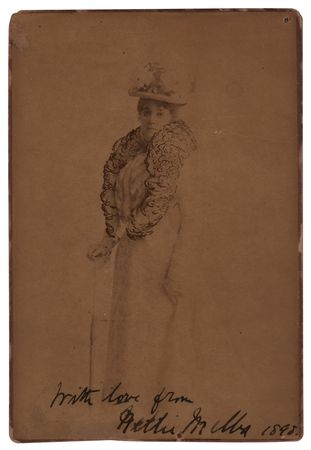 Lot #731 Nellie Melba Signed Photograph - Image 1