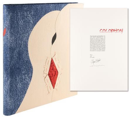 Lot #573 Charles Bukowski Signed Book - Not Quite Bernadette (Special Ltd. Ed. #6/75) - Image 1