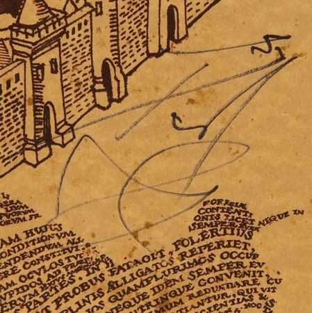 Lot #850 Harry Potter: Daniel Radcliffe Signed Marauder's Map - Image 2