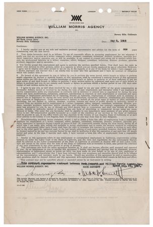 Lot #889 Mack Sennett Twice-Signed Document - Image 2