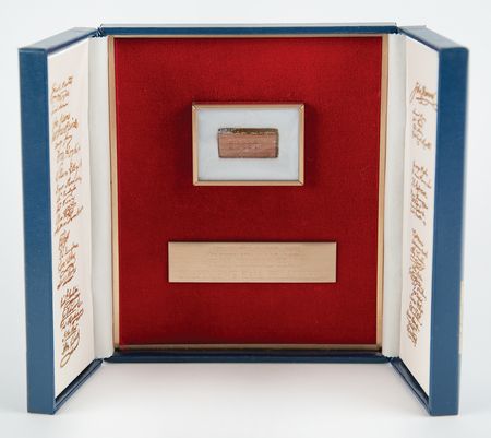 Lot #181 Independence Hall Wood Relic - Limited Edition - Image 1