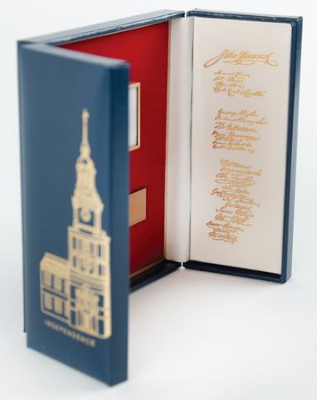 Lot #181 Independence Hall Wood Relic - Limited Edition - Image 3