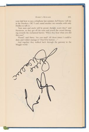 Lot #603 J. K. Rowling and Harry Potter Movie Cast Members (20) Signed Book - Harry Potter and the Chamber of Secrets - Image 8