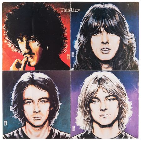 Lot #780 Thin Lizzy Signed Poster (24? x 24?) - Image 3