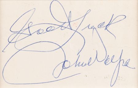 Lot #902 John Wayne Signature - Image 2