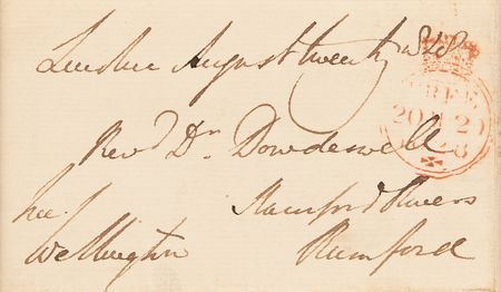 Lot #277 Duke of Wellington Signed Free Frank - Image 2