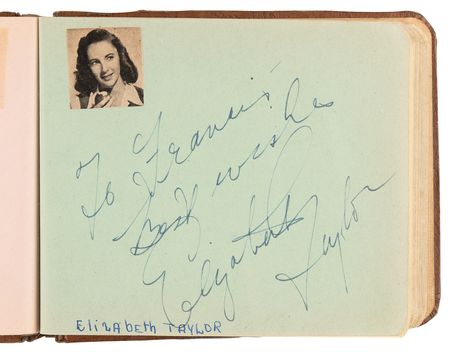 Lot #801 Actors and Actresses Collection of (175+) Signatures, Including Marlon Brando, Elizabeth Taylor, Bela Lugosi, Montgomery Clift, Peter Lorre, and More - Image 7