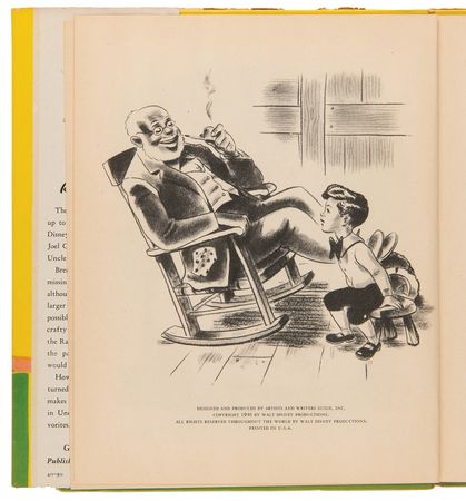 Lot #344 Walt Disney Signed Book - Brer Rabbit Rides the Fox - Image 6