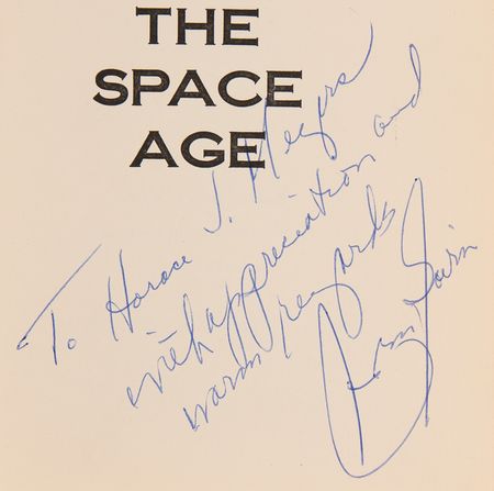 Lot #251 James M. Gavin Signed Book - War and Peace in the Space Age - Image 2