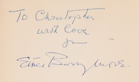Lot #813 Ethel Barrymore Signed Book - Memories - Image 2