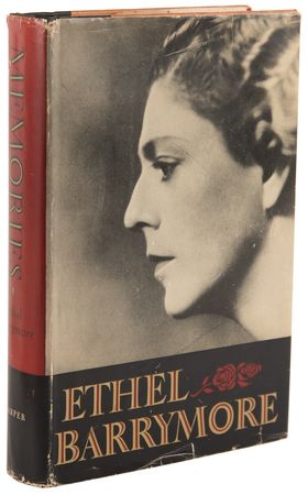 Lot #813 Ethel Barrymore Signed Book - Memories - Image 3