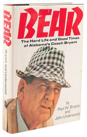 Lot #917 Paul 'Bear' Bryant Signed Book - Bear - Image 3