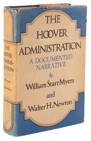 Lot #70 Herbert Hoover Signed Book - The Hoover Administration: A Documented Narrative - Image 3