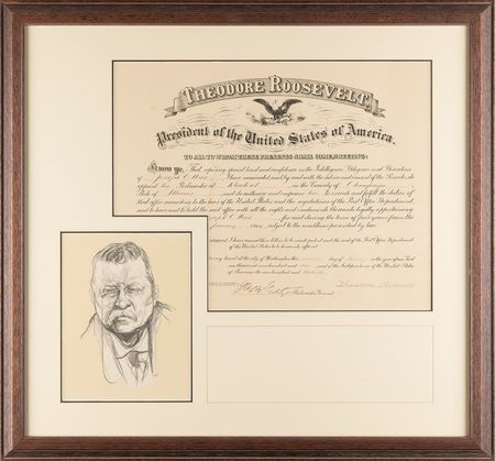 Lot #98 Theodore Roosevelt - Image 1