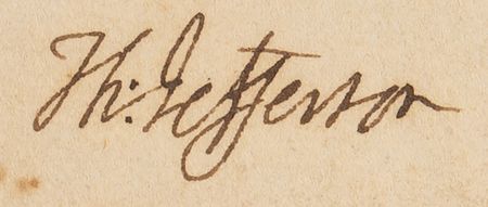 Lot #3 Thomas Jefferson Signed Free Frank to His Monticello Brewer, Capt. Joseph Miller - Image 4