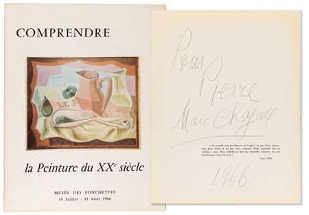 Lot #321 Marc Chagall Signed Exhibition Program - Image 1